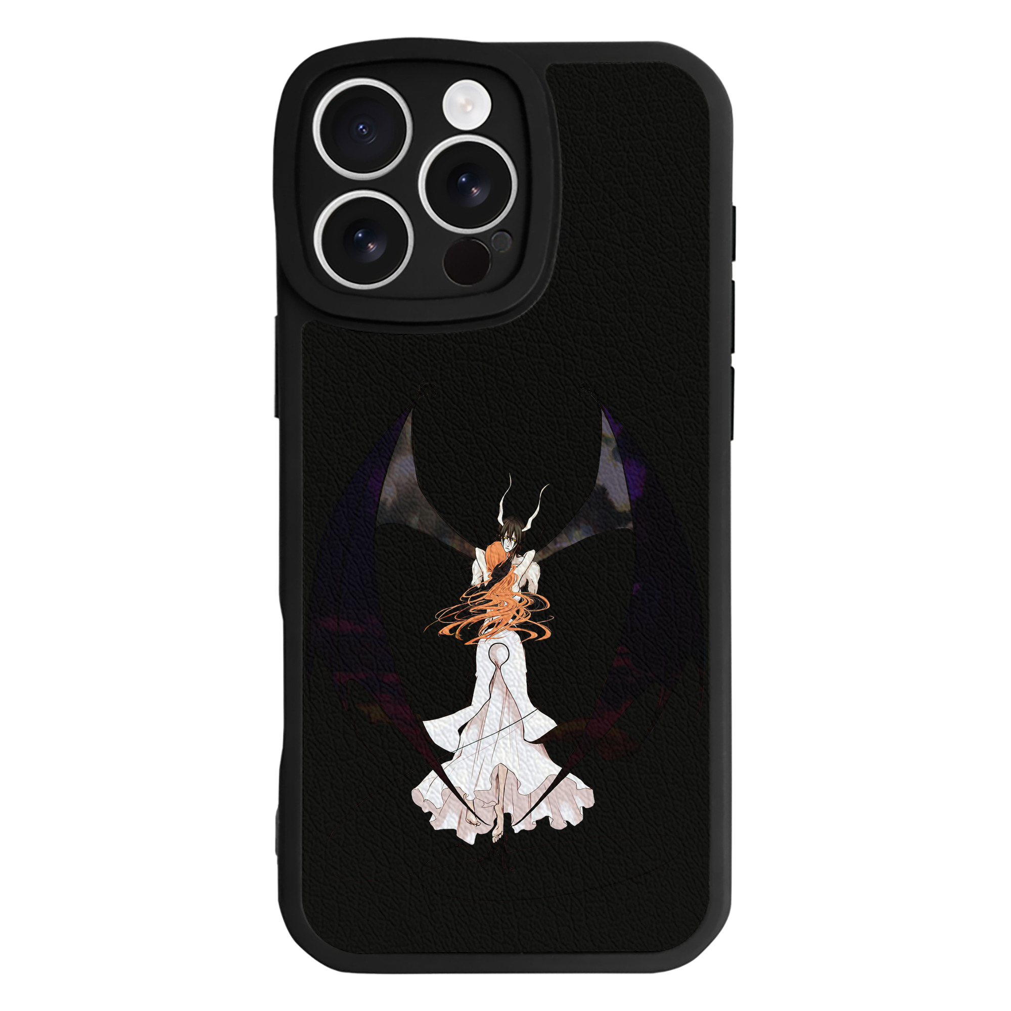 （画像用） ブリーチ ウルキオラ·シファー BLEACH Ulquiorra cifer 【iPhone 16シリーズ対応】シリコンスマホケース（レザー調） 材質：シリコン